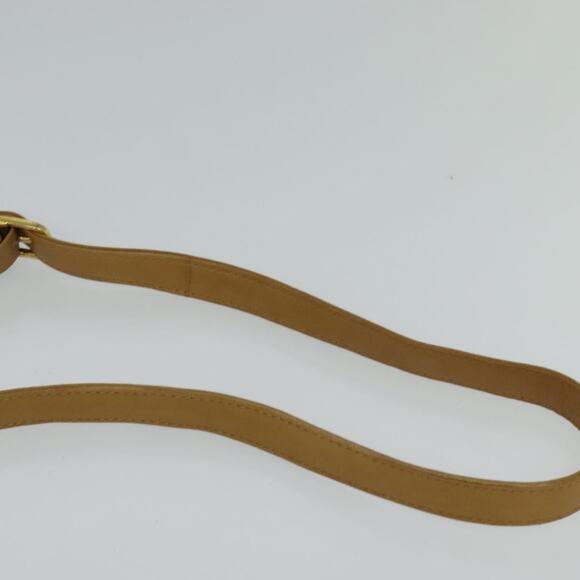 CELINE Macadam Canvas Shoulder Bag Pvc Beige Gold - Picture 8 of 12